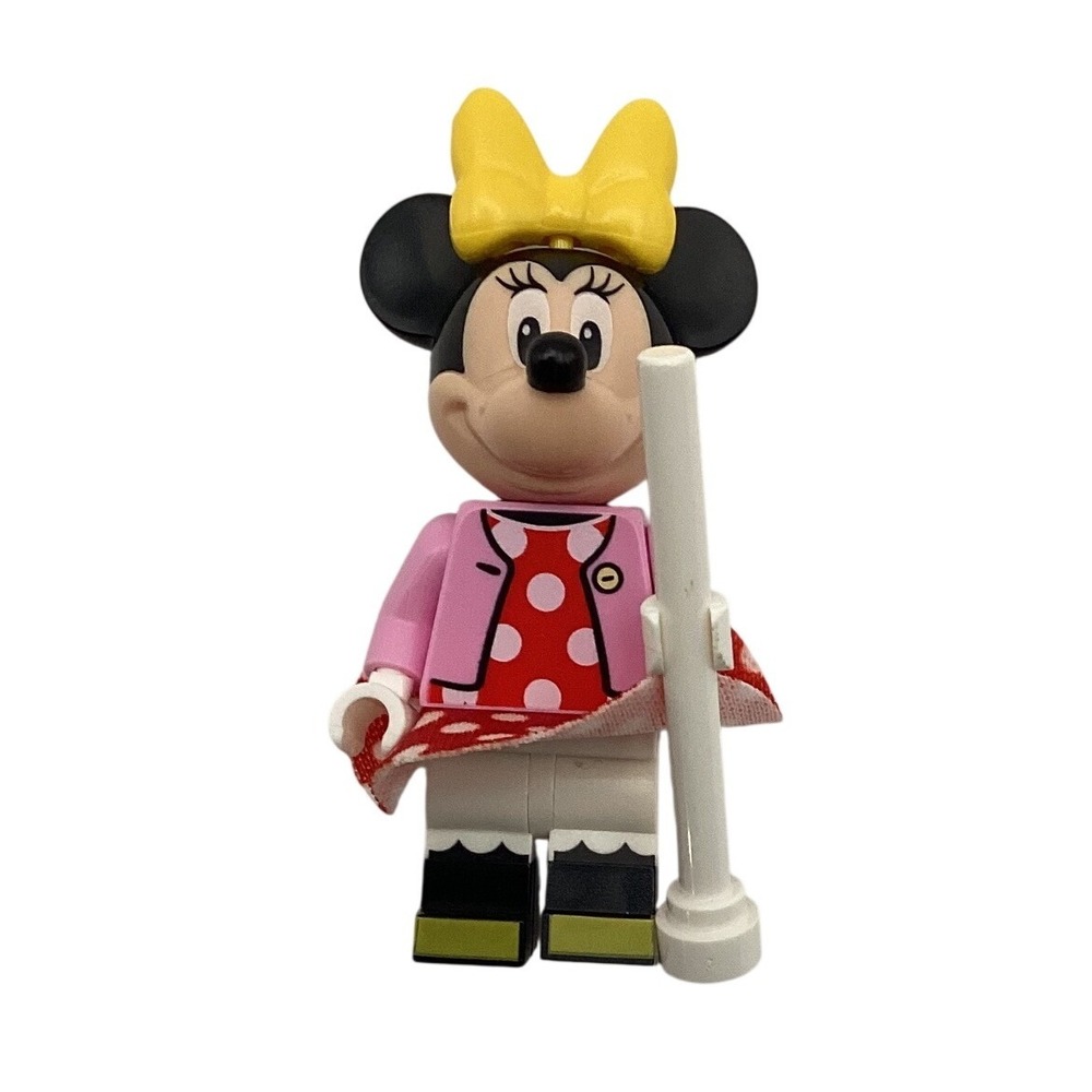 LEGO Minnie Mouse Minifigure Disney Series‎ 2 Pink Jacket Red Skirt Accessory